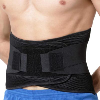 China Adult BSCI Factory Custom Logo OEM Compression Back Waist Brace Adjustable Lumbar Support Belt for sale