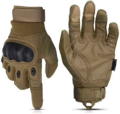 China BSCI Factory Logo Fingerless Combat Military Police Outdoor Sports Premium Custom Tactical Half Finger/Knuckle Rubber Gloves For Men for sale