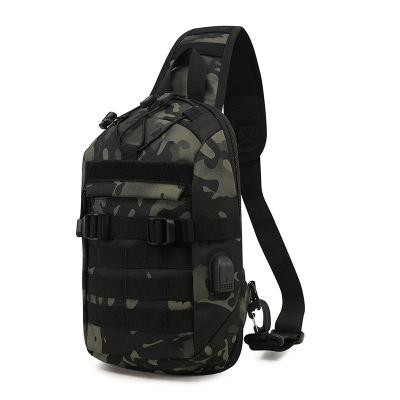 China Factory OEM BACKPACK BSCI DAY BACKPACK DAY fashion logo chest sling premium custom made sling daypack tactical bag for sale