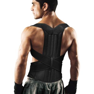 China OEM Breathable Premium Factory ISO9001 Certificate Unisex Adjustable Back Brace Body Posture Corrector Upper for sale