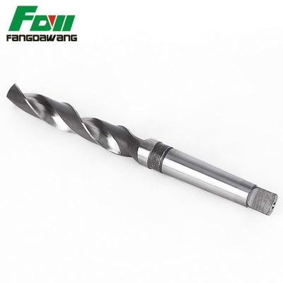 China Din345 metal morse drilling taper shank hss drill bit parts for metal drilling for sale