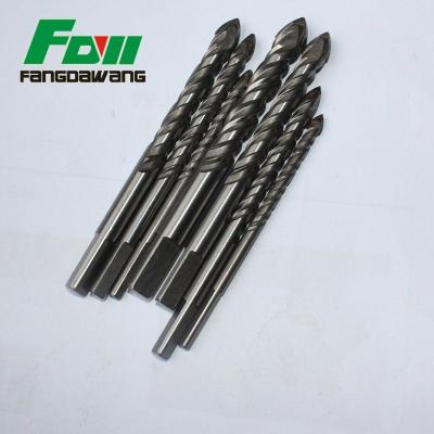 China For Straight Metal Shank 6PCS Carbide Tilted Glass Tile Drill Bit Set for sale