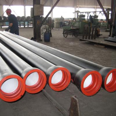 China ISO2531 K9 municipal malleable iron cement lined pipes dn100 pn40 for sale