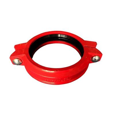 China Water/Air/Steam/Gas Made In China Malleable Iron Fire Fighting Pipe Fittings Mechanical Grooved Coupling for sale