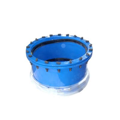 China Transferring Water Drinking Ductile Iron Mechanical Joint Pipe Fitting , K Type Bolted Gland Pipe Fitting for sale