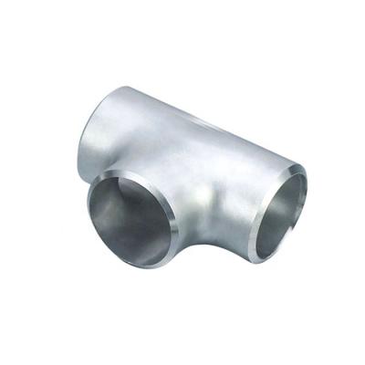 China 2 Inch Oil Side Stainless Steel Pipe Fitting Tee for sale