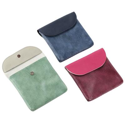 China Promotional Wholesale Custom Carry Storage Case BSCI ISO Sedex FAMA PU Wallet Coin Purse Leather Pouch For Coin for sale