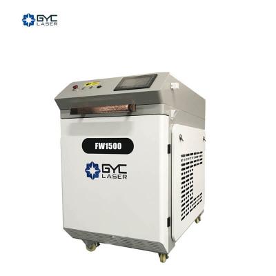 China Handheld Continuous Fiber Laser Welder 1000W 1500W 2000W Continuous Building Material Laser Welding Machine Shops Stainless And Aluminum for sale