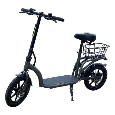 China Aluminum Alloy Factory Outlet 14 Inch 36V 350W Electric Scooter Electric Bicycle for sale