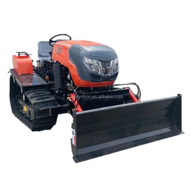 China Synbon Hotel Mining Trail Type Rotary CultivatorAmphibious Dizzen, Rotary Tiller Mini Crawler Ditch Tower Tractor for sale