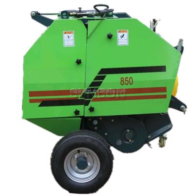 Cina SYNBON Hotels Agriculture Machinery Tractor Three Point Suspension Mini Round Baler Hay Straw Rear Package in vendita