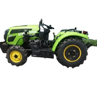 China Hotels Professional Manufacturing Cheap Orchard Tractor 4 Wheel 50HP Mini Farm Tractor for sale