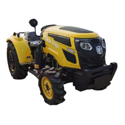 China Latest Hotels Factory Design Top Quality Mini Tractor Orchard Mini Garden Cheapest Yellow Farm Tractor for sale