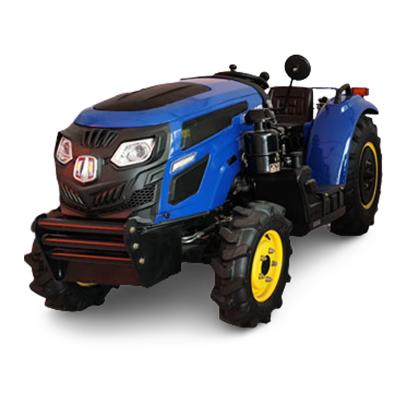 China Various Hotel Promotional Goods Using Mini Farm Garden Tractor Agriculture Blue Wheel Tractor for sale