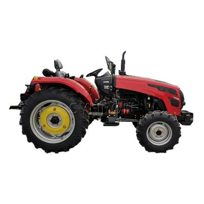 China New 4*4 60 HP Chinese Mini Small Compact Orchard Garden Hotel Agriculture Tractor Used Farm Machinery Tractor With CE for sale