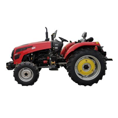 China Chinese New 4*4 60 HP Mini Small Four Wheel Drive Orchard Garden Garden Used Agricultural Machinery Tractor Compact Hotels With CE for sale