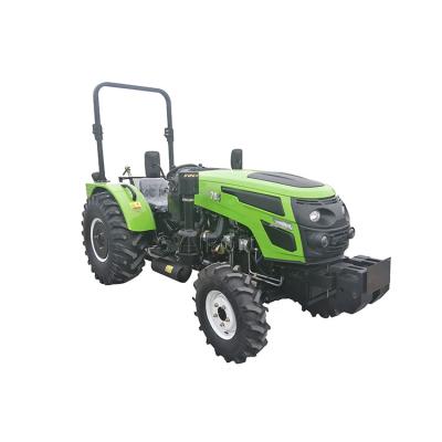 China Hotels Quality Compact Farm Tractor Orchard Fine Wheel Tractor 70HP for sale