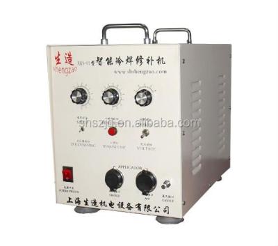 China Machinery repair shops pin hole repair machine, welding metal surface hole machine, ESD cold welding machine for sale