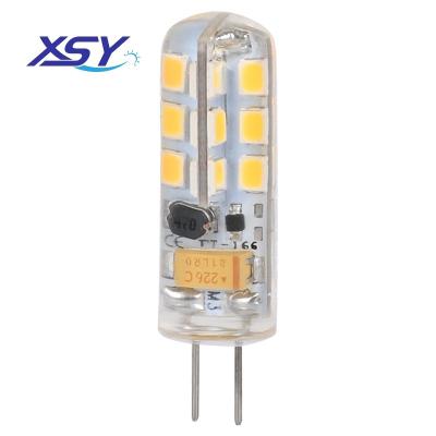 China residential ACdc12VG4 led pin lamp bulb g4 light source super low voltage crystal mirror light front lamp led small lamp for sale