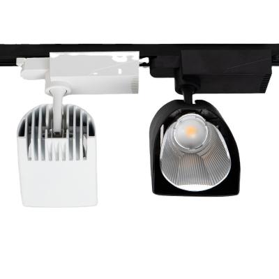 China Modern Outdoor Concave Track Indoor Lighting System 3000k 4000k Led Track Foyer Spotlight Clothing Store for sale