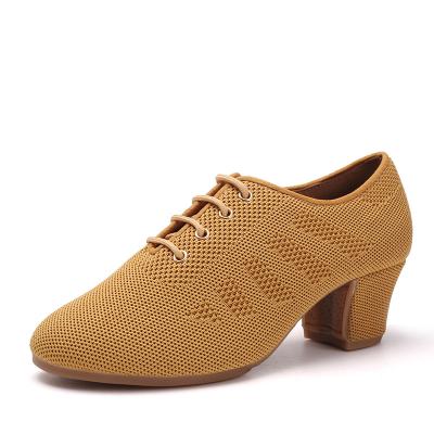 China Mesh Women's Non Slip , Breathable And Wear Resistant Flying Mesh Dance Shoes for sale