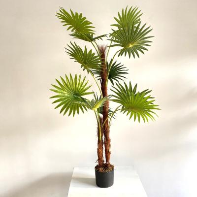 China Minimalist in stock new design wholesale small artificial indoor decor plants look like real artificial date palm tree for sale