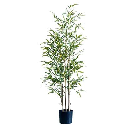 China Wholesale Minimalist Simulation Highly To Running Plant Piece Artificial Bamboo Plants Outdoor for sale