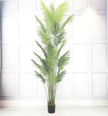 China China Wholesale Minimalist Artificial Dypsis Lutescens Palm Tree Bonsai Plants Indoor And Outdoor 210cm For Sale for sale