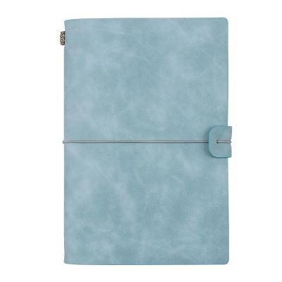 China Custom Size Retro Blank Travel Easy Journal A5 Journal Inner Pages Notebook Under Soft Leather Cover Diary For Gifts for sale