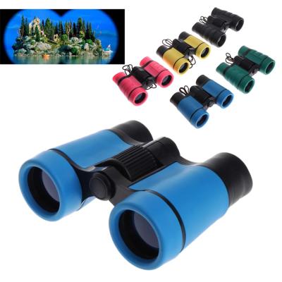 China High Quality Plastic Kids Outdoor Toy Binoculars 4x30 Environmental Exploration Binoculars for sale