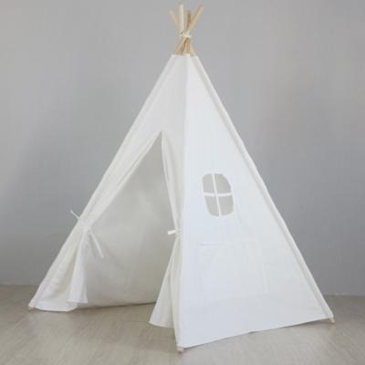 China High Quality Toy Amazon Hot Selling Tent Sports Kids Play Tent House Cotton Canvas Kids Teepee Indian Teepee Tents for sale