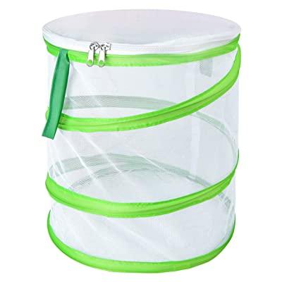 China Wholesale Cheap CLASSICS Mini Butterfly Greenhouse Butterfly House 14x15cm Mesh Butterfly Insect Habitat Cage for sale