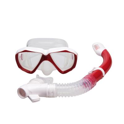 China 180 View Scuba Diving Equipment Wide Face Scuba Breathing Mask Kids Children Set For Youth for sale