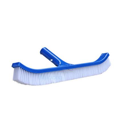 China Large Swimming Pool Cleaning Brush Plastic Pool Accessories Standard Swimming Pool Cleaning Brush for sale