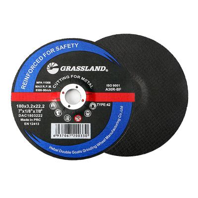 China Presion Grassland Cutting Disc 7 Clean Cutting Inch 180X3X22 For Cutting Disc Stainless Steel for sale