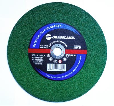 China Cutting For Prairie Brand Stainless 12 Inch Cutting Disc 305mm Cutting Wheel for sale