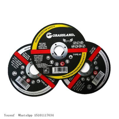 China PRAIRIE 125mm ferrous cut abrasive cutter disc metal corte disco cutting granite abrasive wheel cutting disc for sale