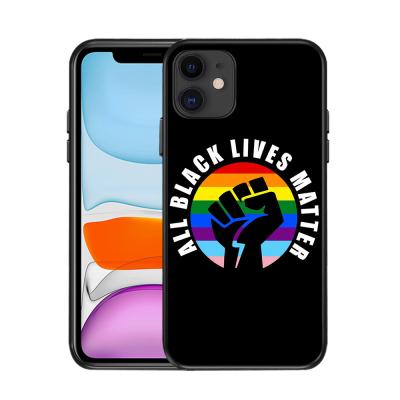 China Popular Phone Protection I Can't Breathe We Want Justice Black Lives Matter Phone Case Phone Cover For iphone 7 iphone 11 iphone case for sale