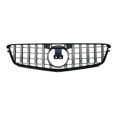 China Factory Directly C180 C200 C260 C300 W204 Front Grill Radiato Grill GT AMG Diamond ABS Good Quality For Mercedes-Benz for sale