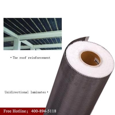 China Durable Unidirectional Carbon Fiber Fabric For Reinforcement 200g Width 48 for sale