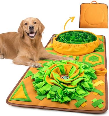 China Viable Nose Mat For Dog Smell Training Covering Pet Feeding Mat Interactive Dog Toy for sale