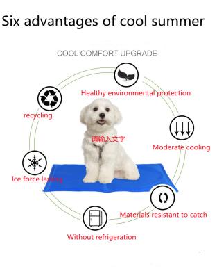 China Travel Summer Self Gel Waterproof Dog Cooling Mat Pad for sale