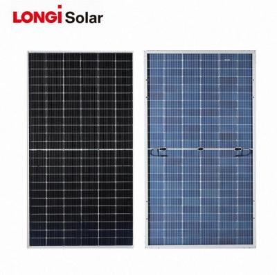 China Monocrystaline Silicon Longi solar panel 430w 435w 455w half cell panel for solar system for sale