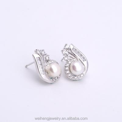 China CLASSIC Ladies Jeweleries Manufacturers Italy Jewelry Women 925 Sterling With Silver And Pearl Jewelery for sale