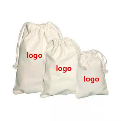 China 100% Cotton Eco-Friendly New Fashionable Recyclimg Heat Transfer Women's One Shoulder Canvas Drawstring Pockets for sale