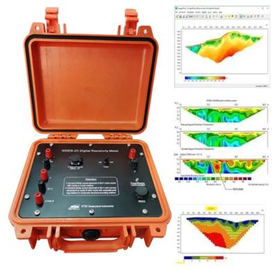 China Soil Resistivity Measurement Methods DC Meter 4 Wire Resistance Meter for sale