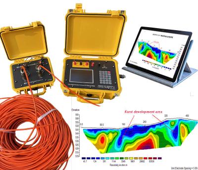 China Terrameter Geophysical Survey Equipment Multifunction Resistivity Meter for sale