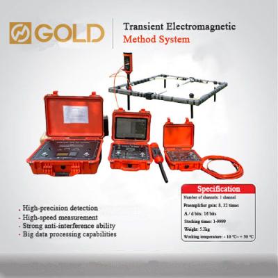 China Geophysical Survey Equipment TEM Transient Electromagnetic Method System For Underground Water Exploration for sale