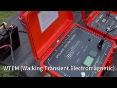 Geophysical Survey Euipment TEM Transient Electromagnetic Method System For Mineral Exploration