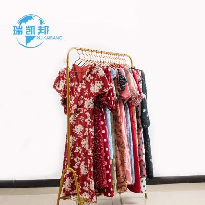 China Cotton Ruikaibang Brand Polyester / Occasion Wear Women Cotton Dress for sale